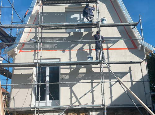 travaux de façade